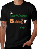 Christmas Baking Crew Graphic T-Shirt