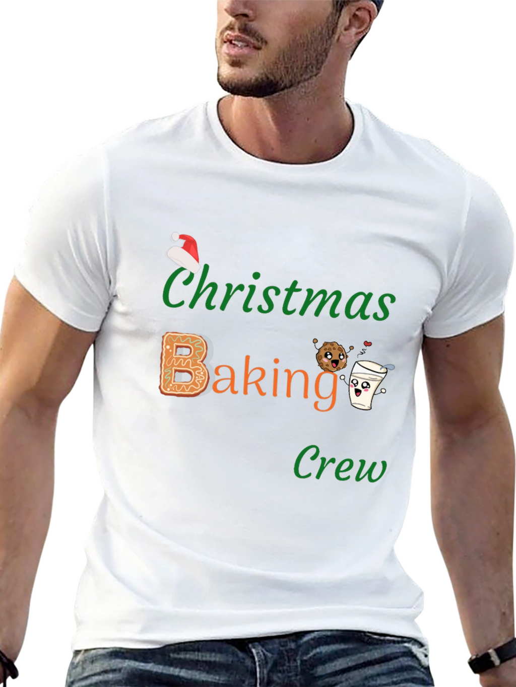 Christmas Baking Crew Graphic T-Shirt