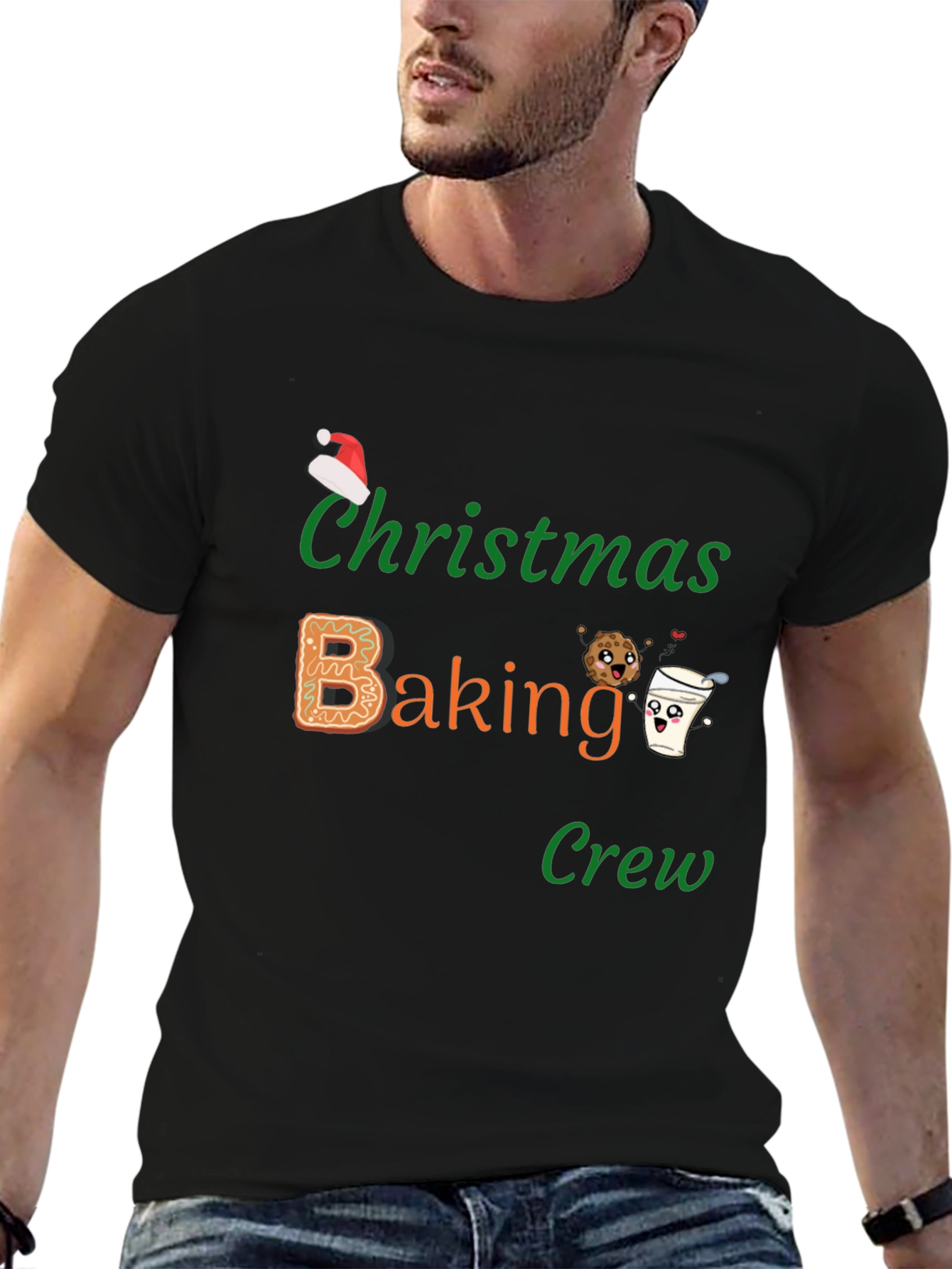Christmas Baking Crew Graphic T-Shirt