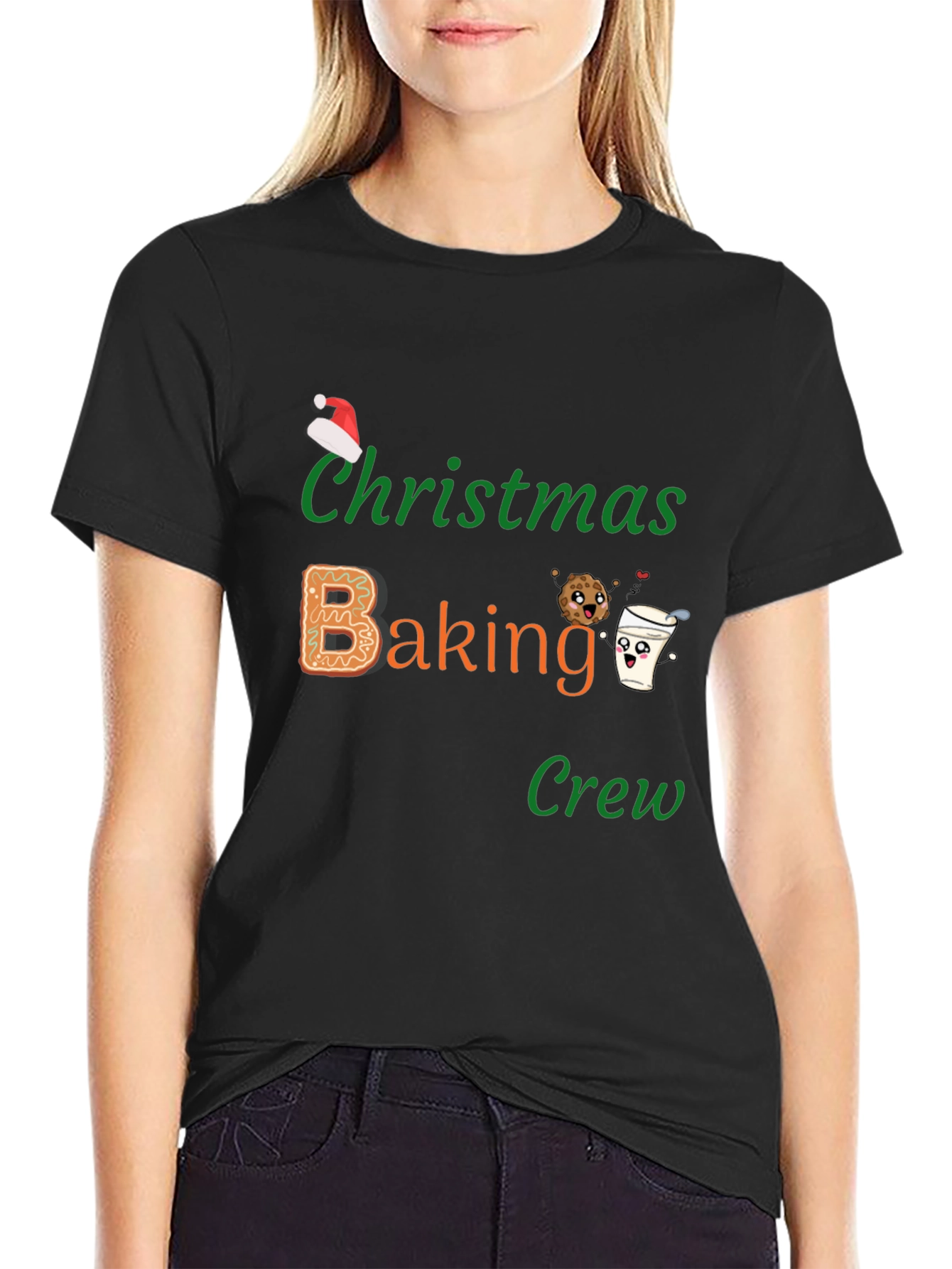Christmas Baking Crew Graphic T-Shirt