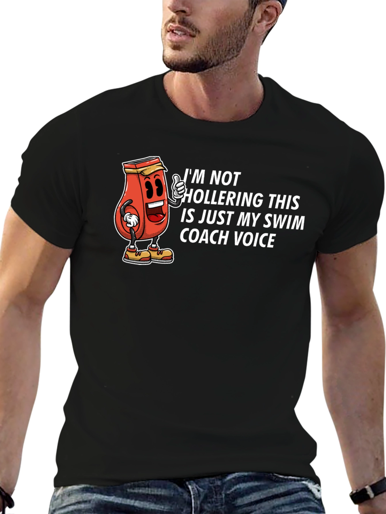Swim Coach Voice T-Shirt