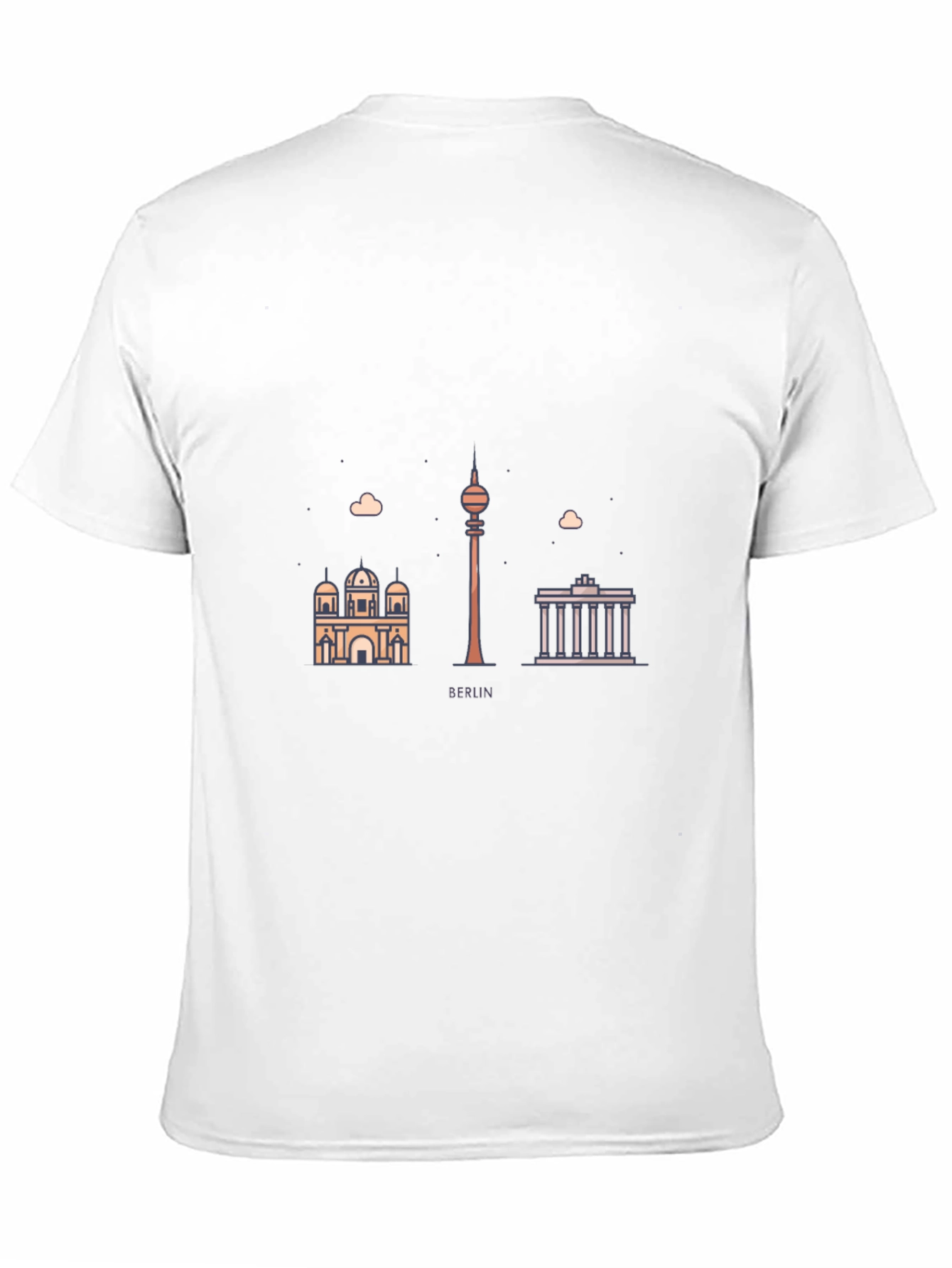 Berlin Skyline Graphic Tee - Modern Cityscape T-Shirt