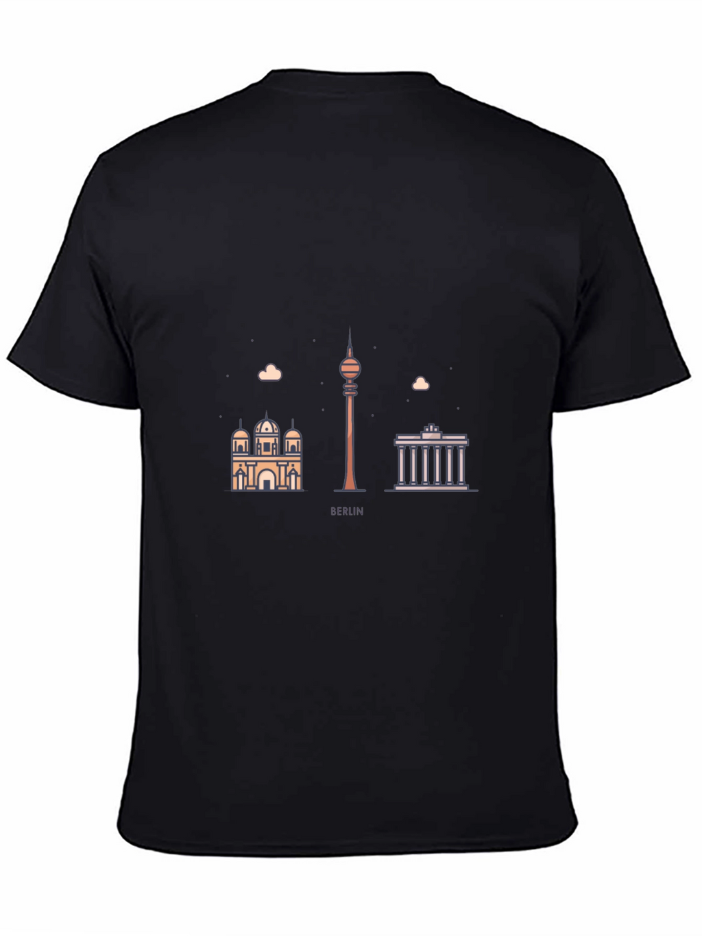 Berlin Skyline Graphic Tee - Modern Cityscape T-Shirt
