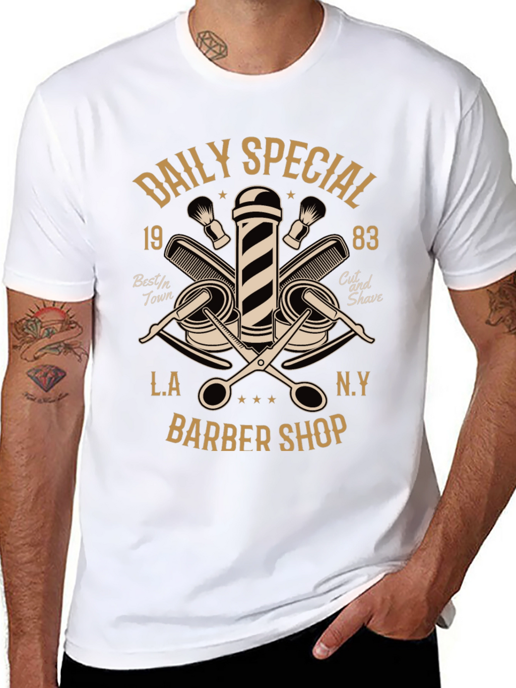 Daily Special Barber Shop T-Shirt