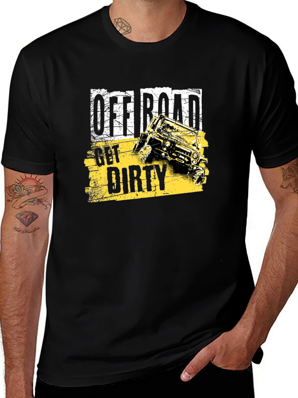 Off-Road Get Dirty Graphic T-Shirt
