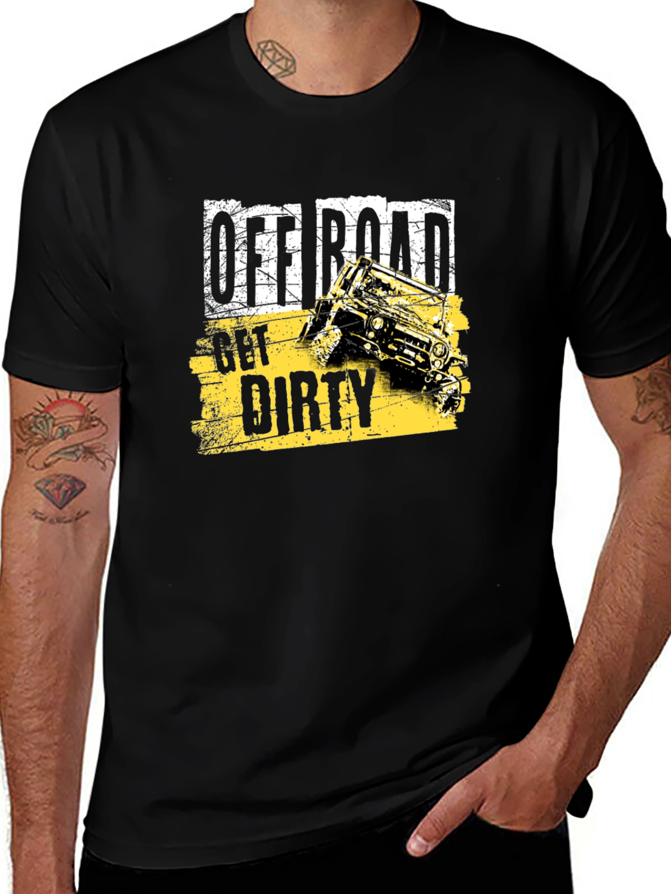 Off-Road Get Dirty Graphic T-Shirt