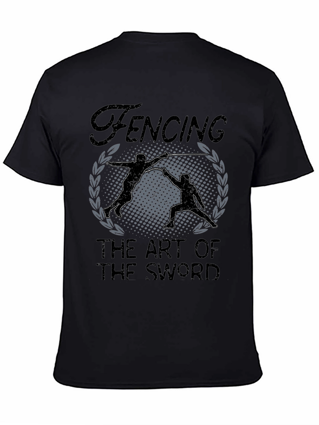 Fencing Art T-Shirt: The Art of the Sword