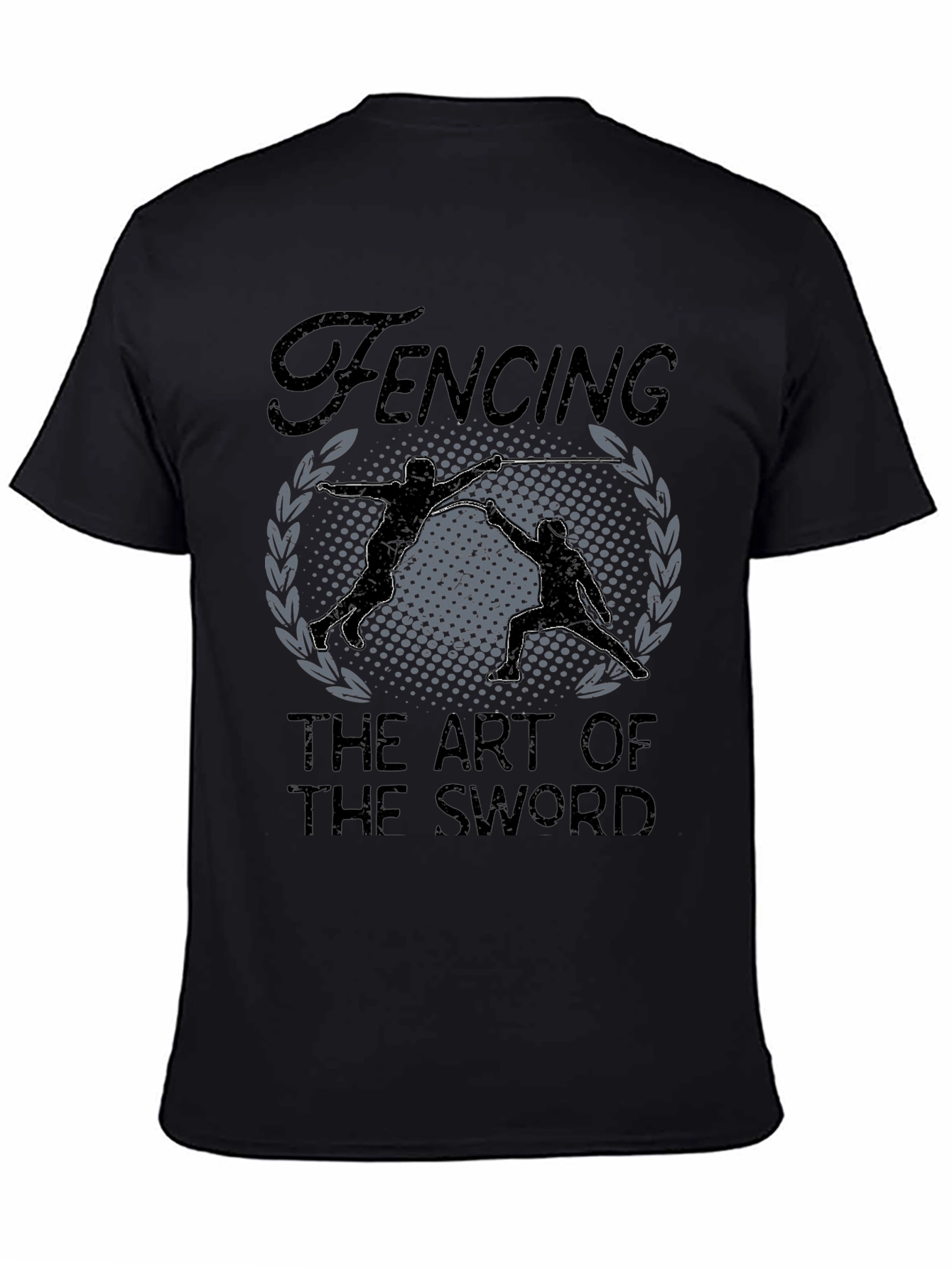Fencing Art T-Shirt: The Art of the Sword