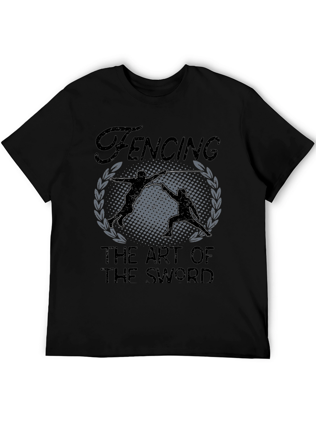 Fencing Art T-Shirt: The Art of the Sword