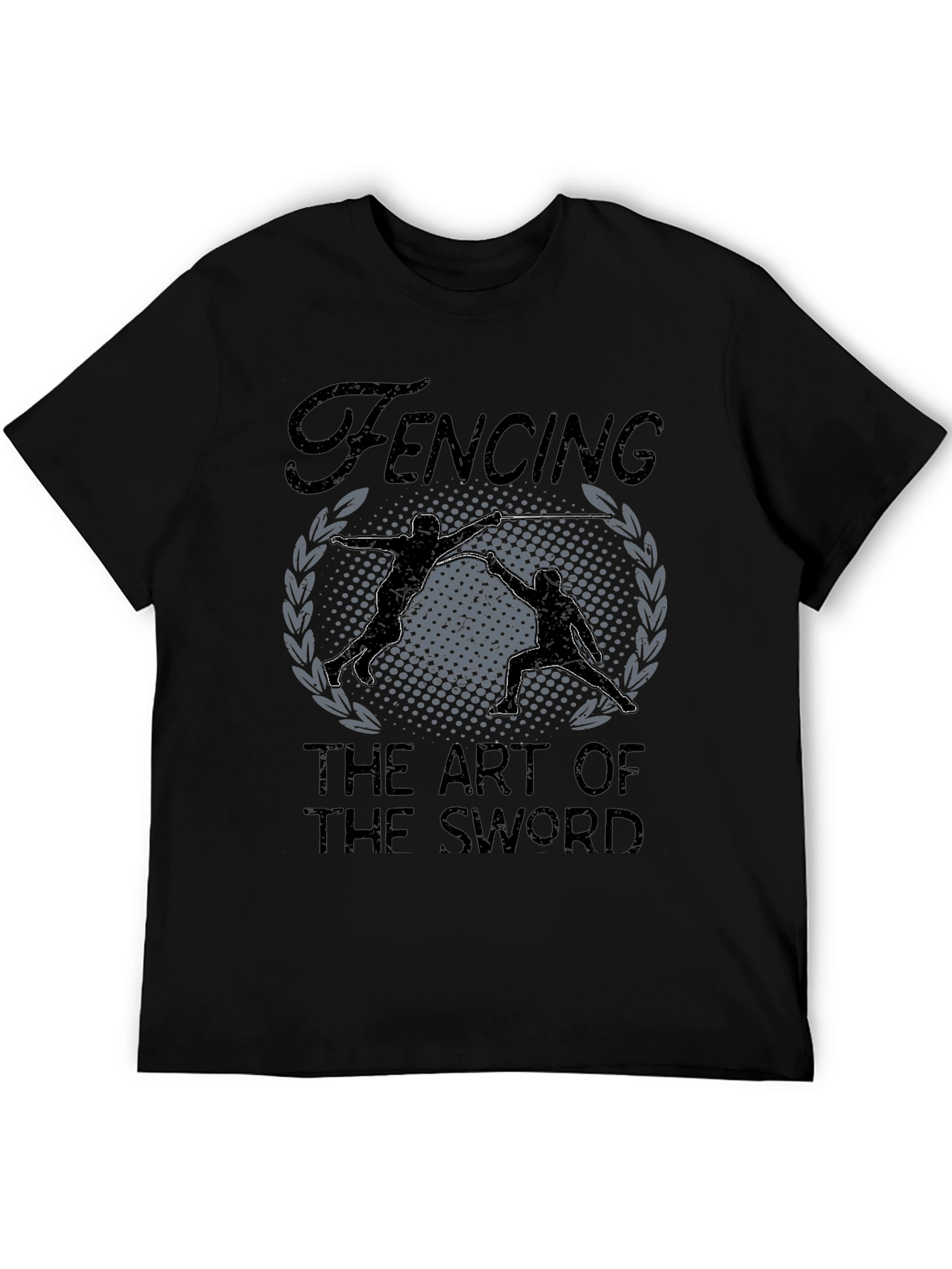 Fencing Art T-Shirt: The Art of the Sword