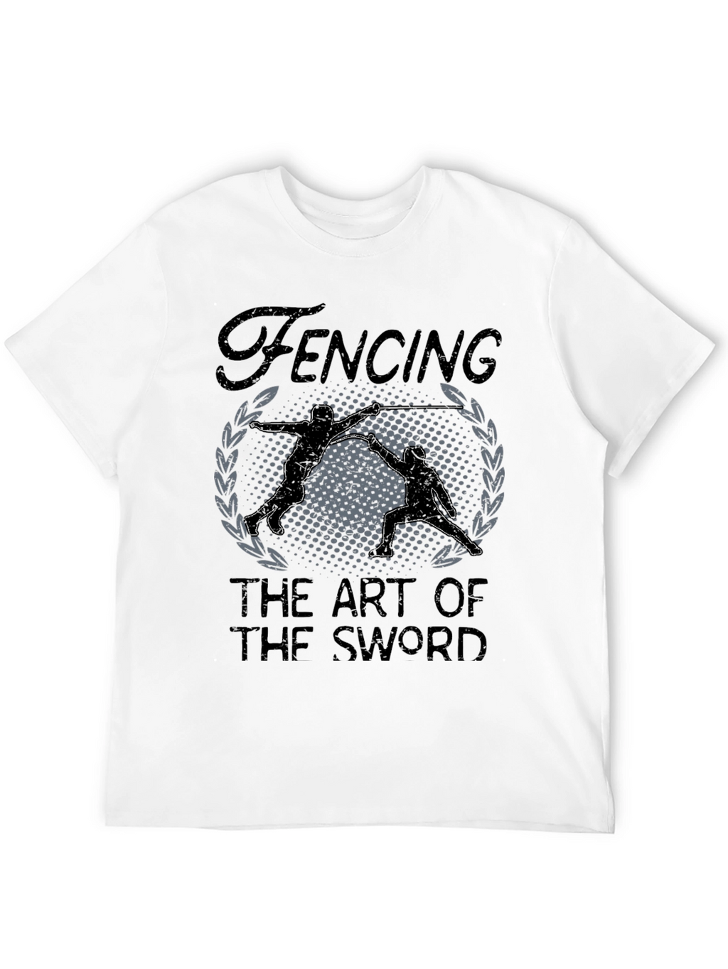 Fencing Art T-Shirt: The Art of the Sword