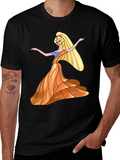 Princess Cartoon Graphic T-Shirt