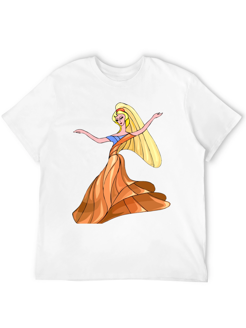 Princess Cartoon Graphic T-Shirt