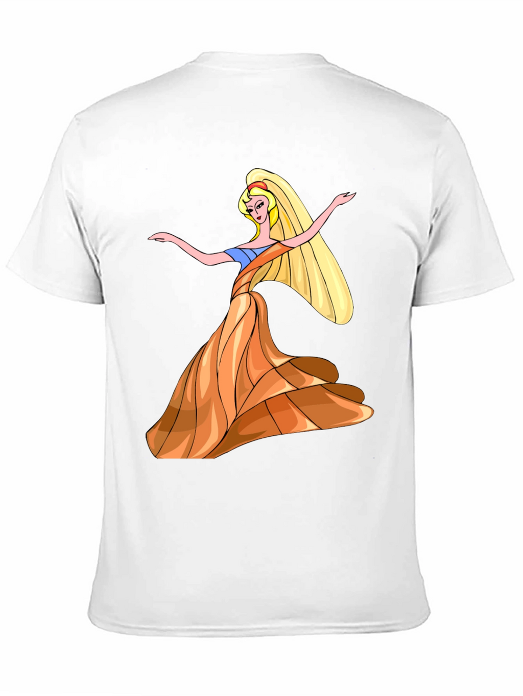 Princess Cartoon Graphic T-Shirt
