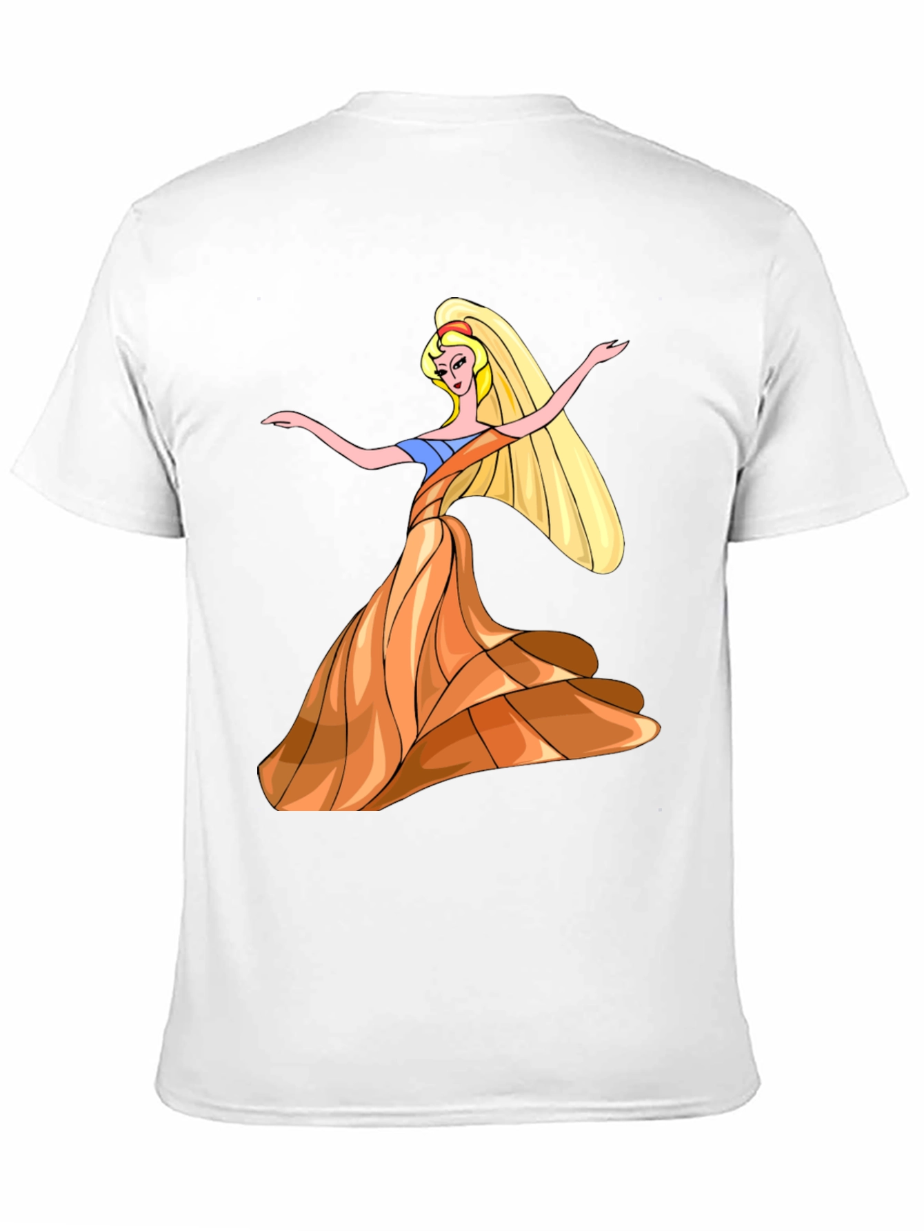 Princess Cartoon Graphic T-Shirt