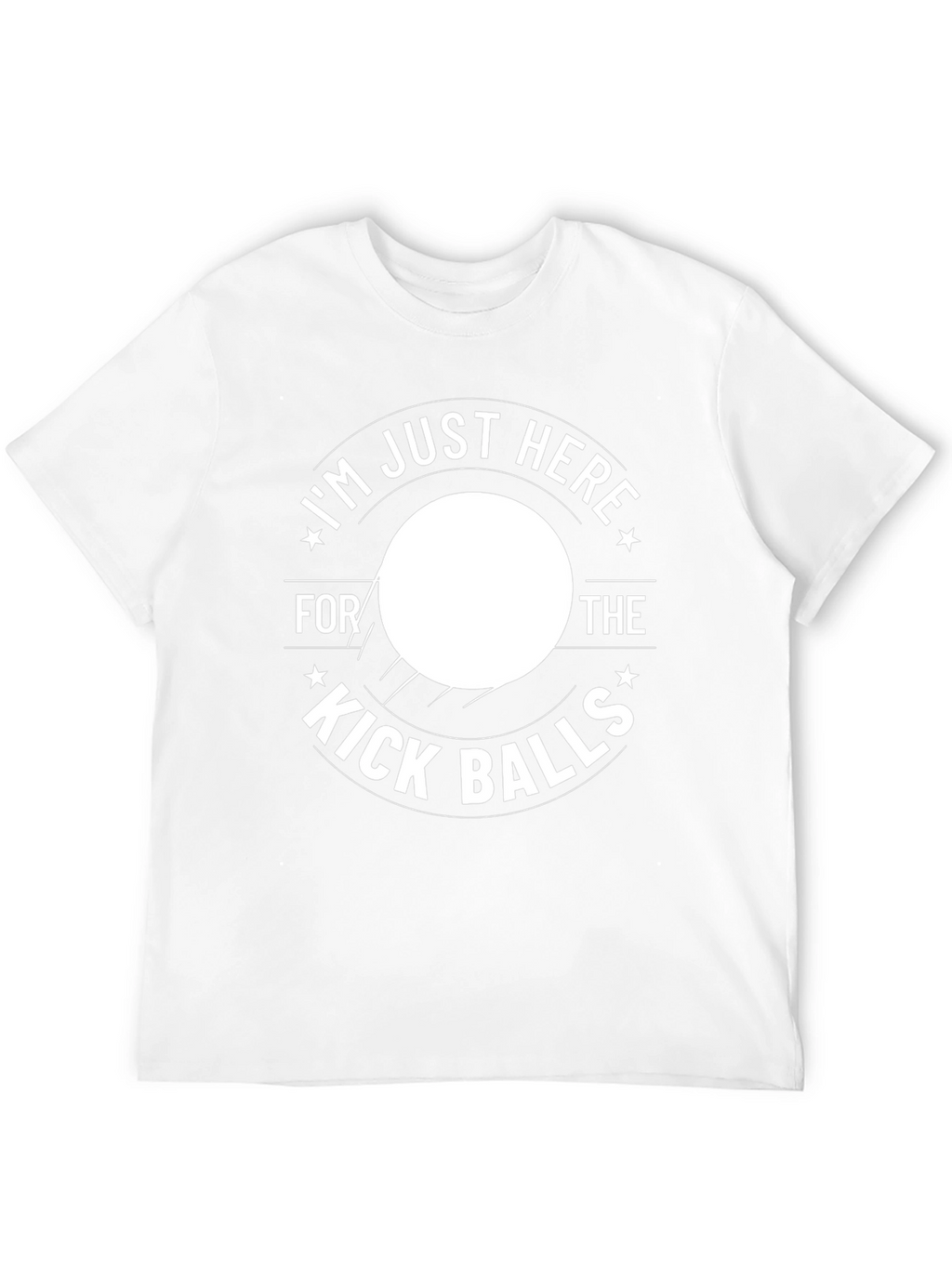 Kick Balls T-Shirt Funny Sports Tee