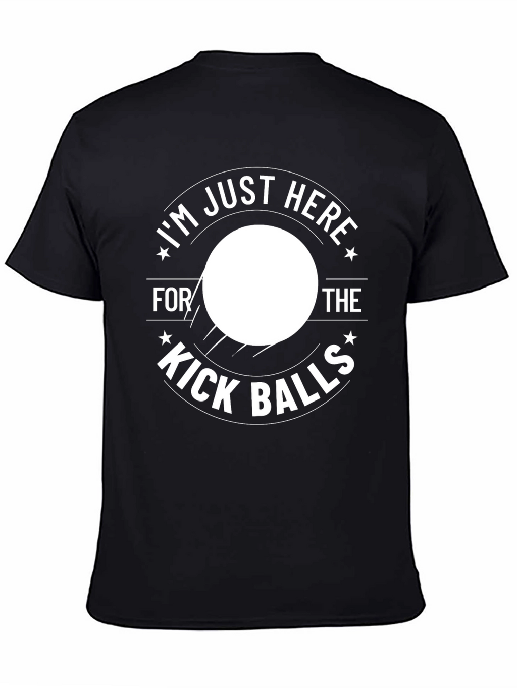 Kick Balls T-Shirt Funny Sports Tee