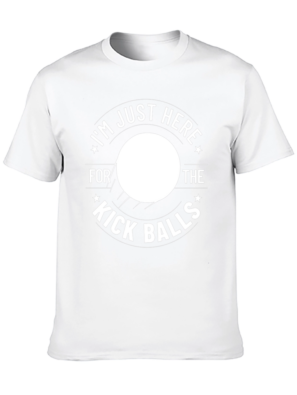 Kick Balls T-Shirt Funny Sports Tee