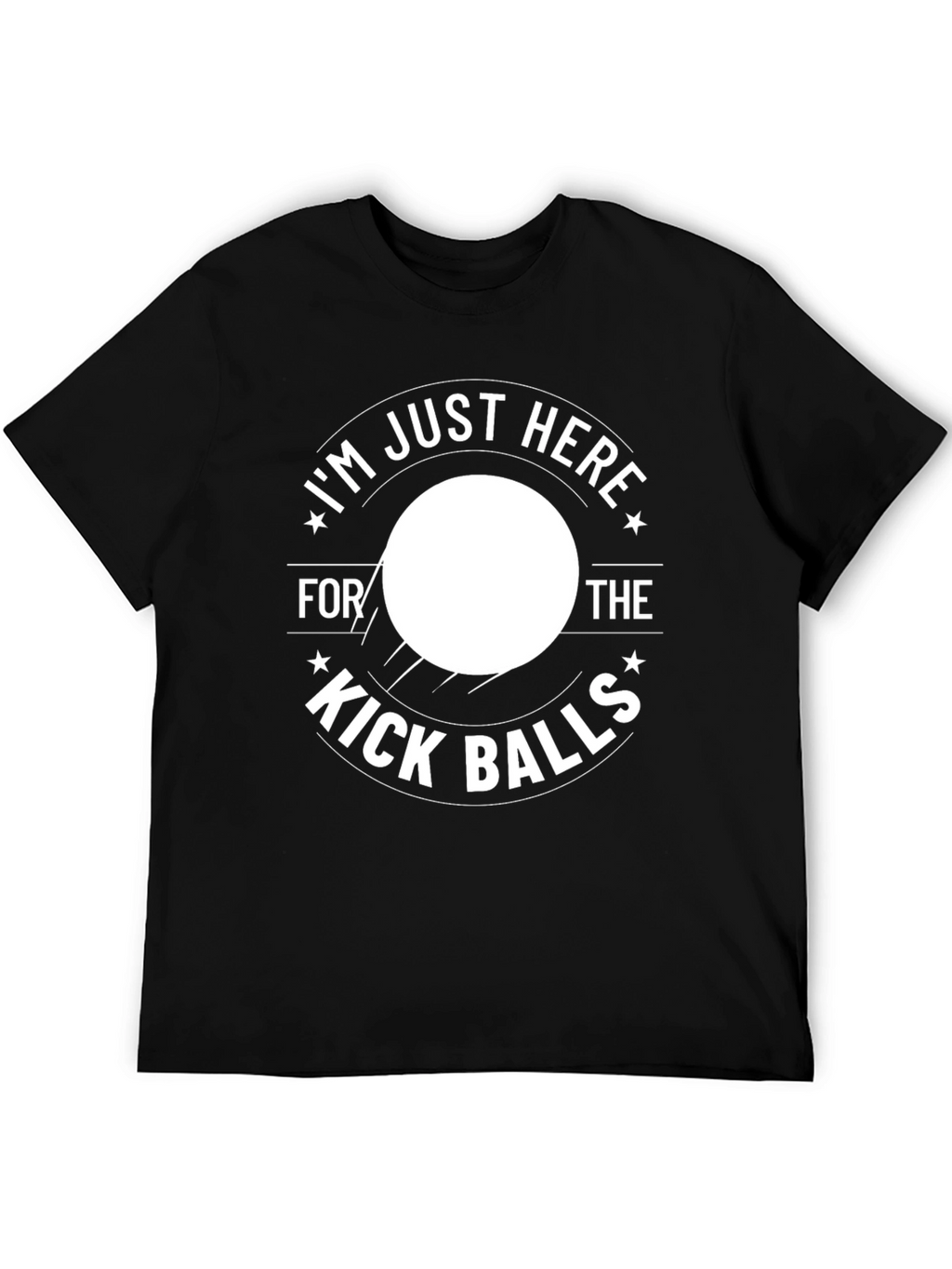 Kick Balls T-Shirt Funny Sports Tee