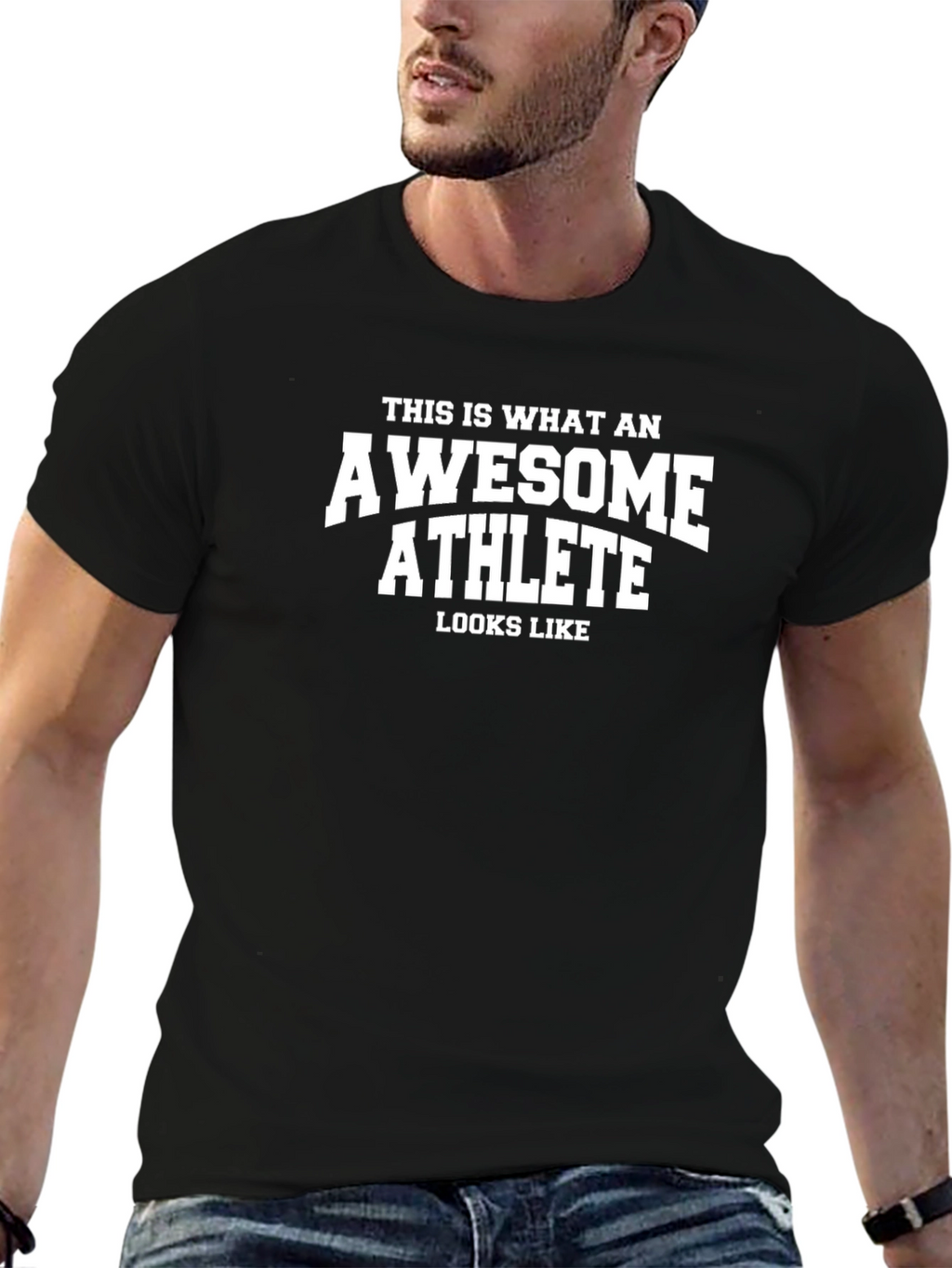 Awesome Athlete T-Shirt - Funny Graphic Tee