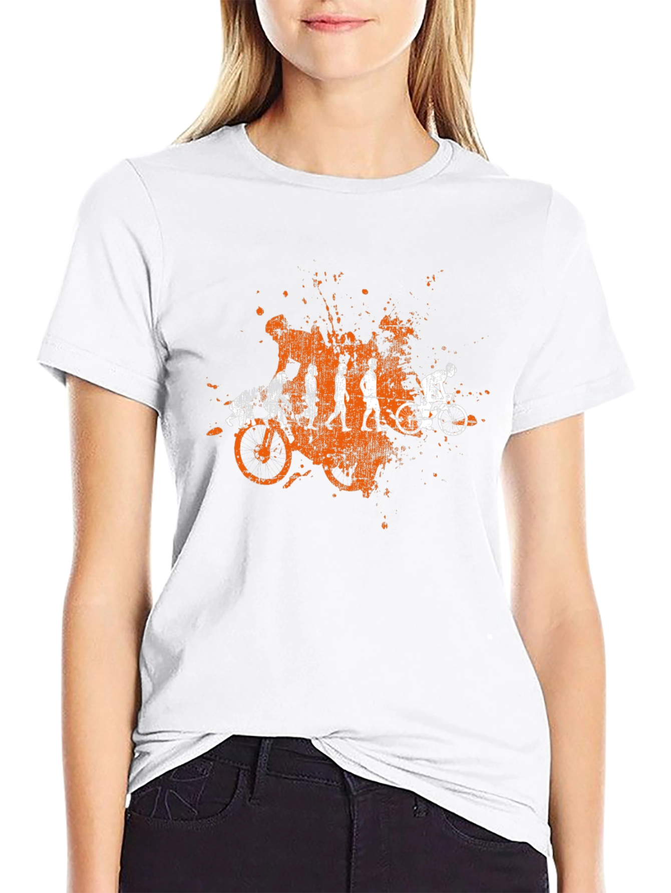 Evolution of Cycling T-Shirt
