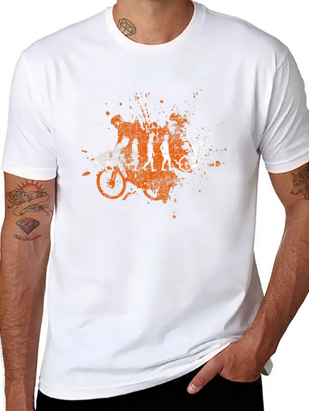 Evolution of Cycling T-Shirt