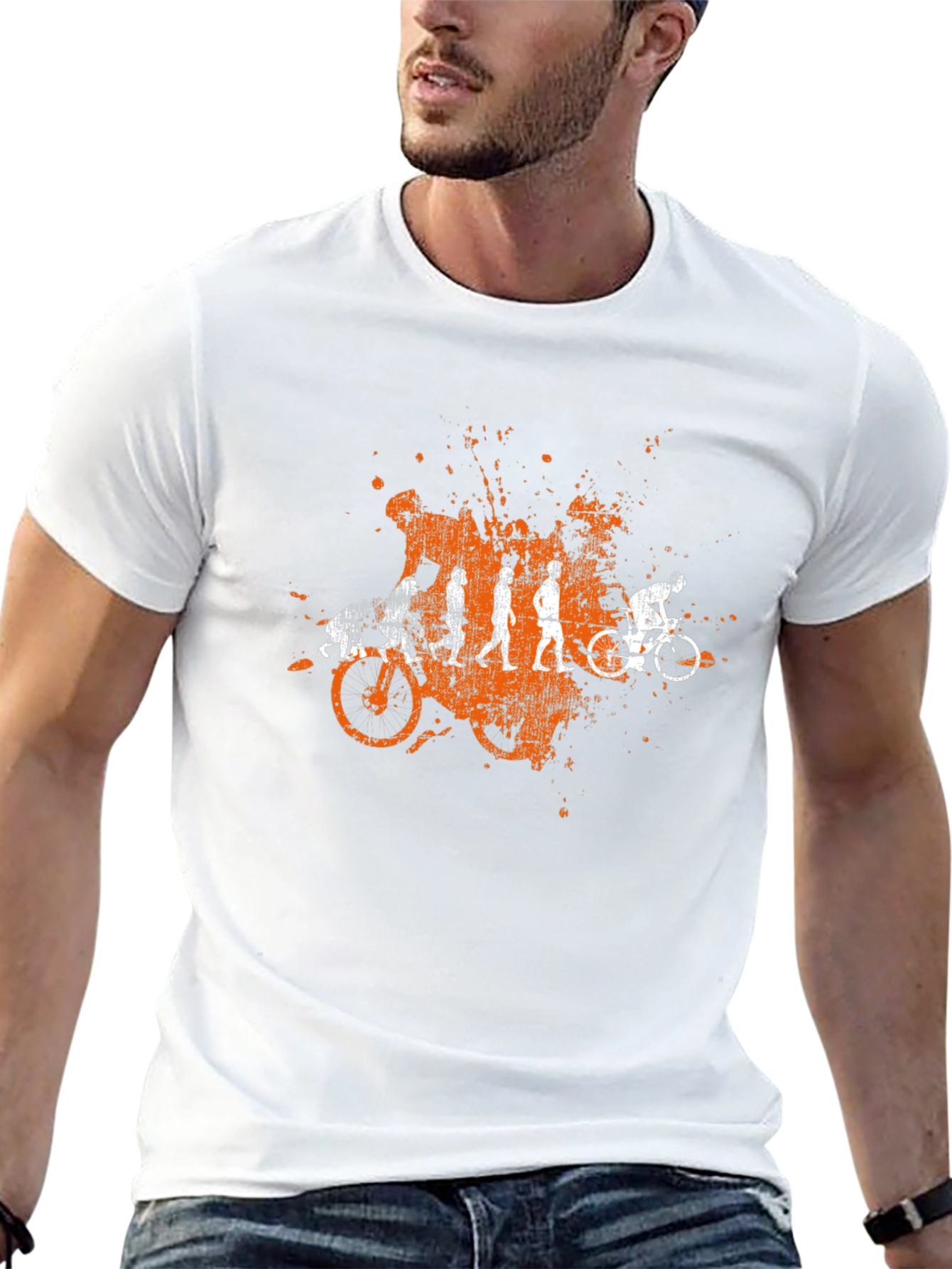 Evolution of Cycling T-Shirt