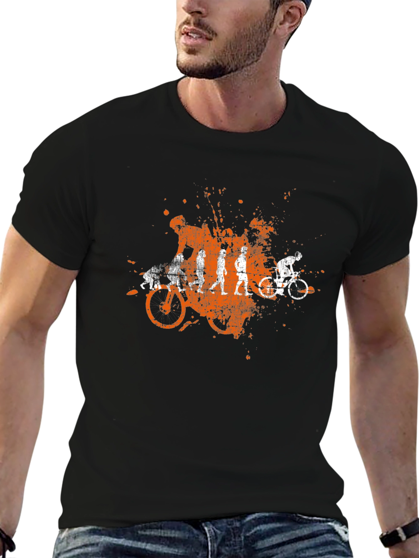 Evolution of Cycling T-Shirt