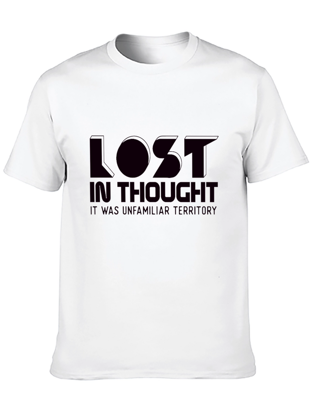 Lost in Thought Graphic T-Shirt