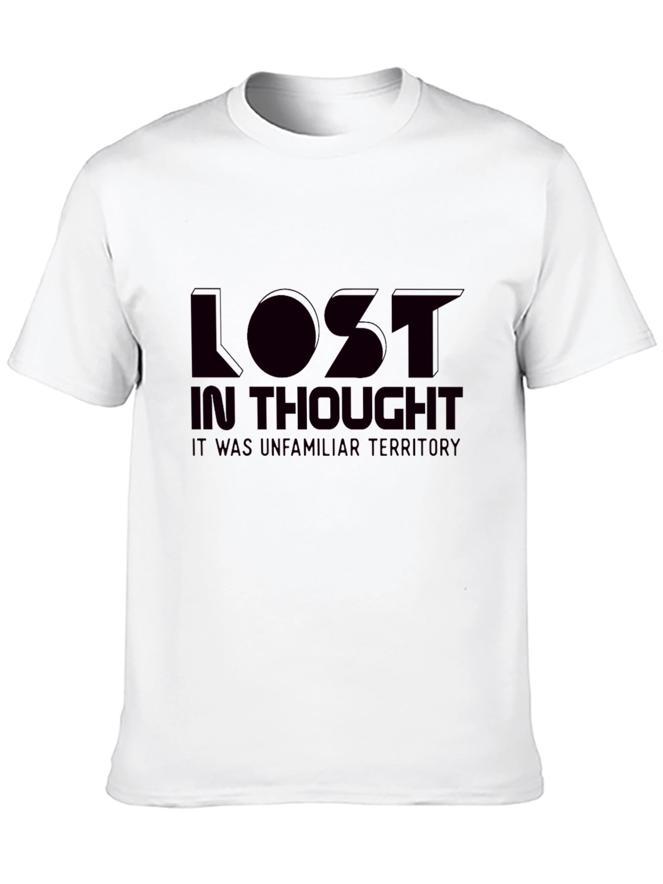 Lost in Thought Graphic T-Shirt