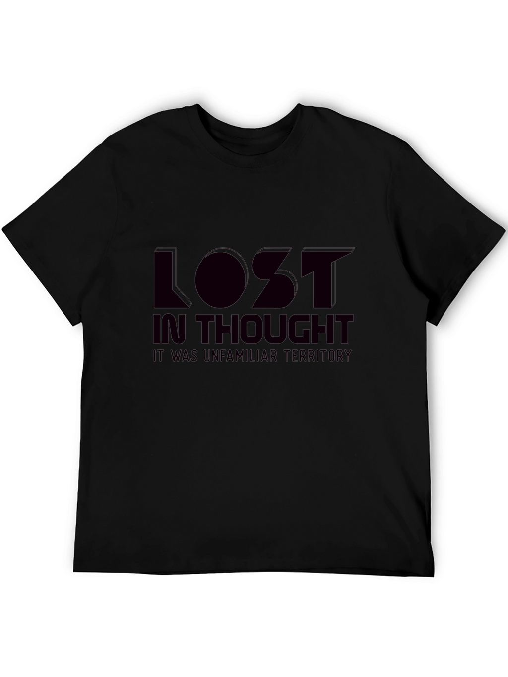 Lost in Thought Graphic T-Shirt