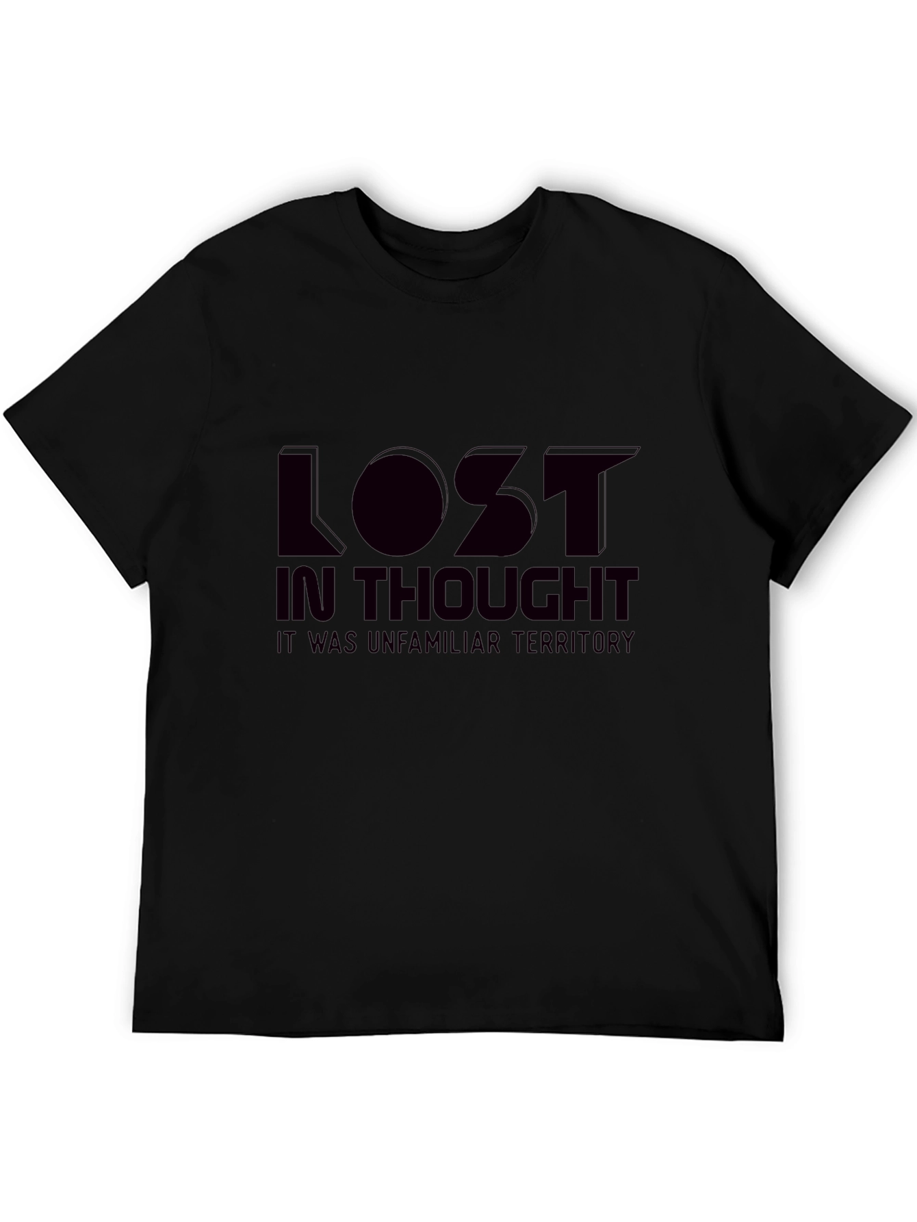 Lost in Thought Graphic T-Shirt