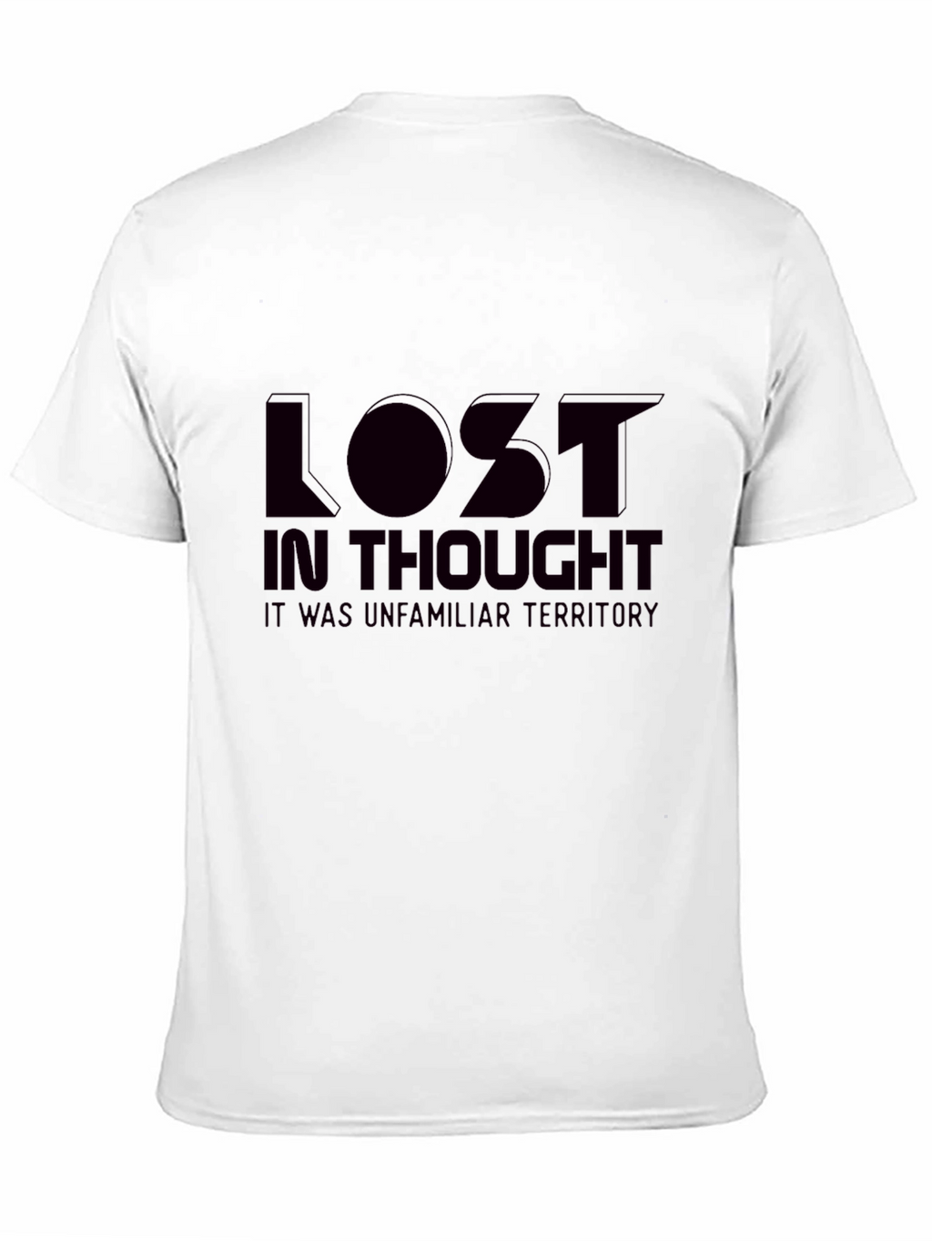 Lost in Thought Graphic T-Shirt