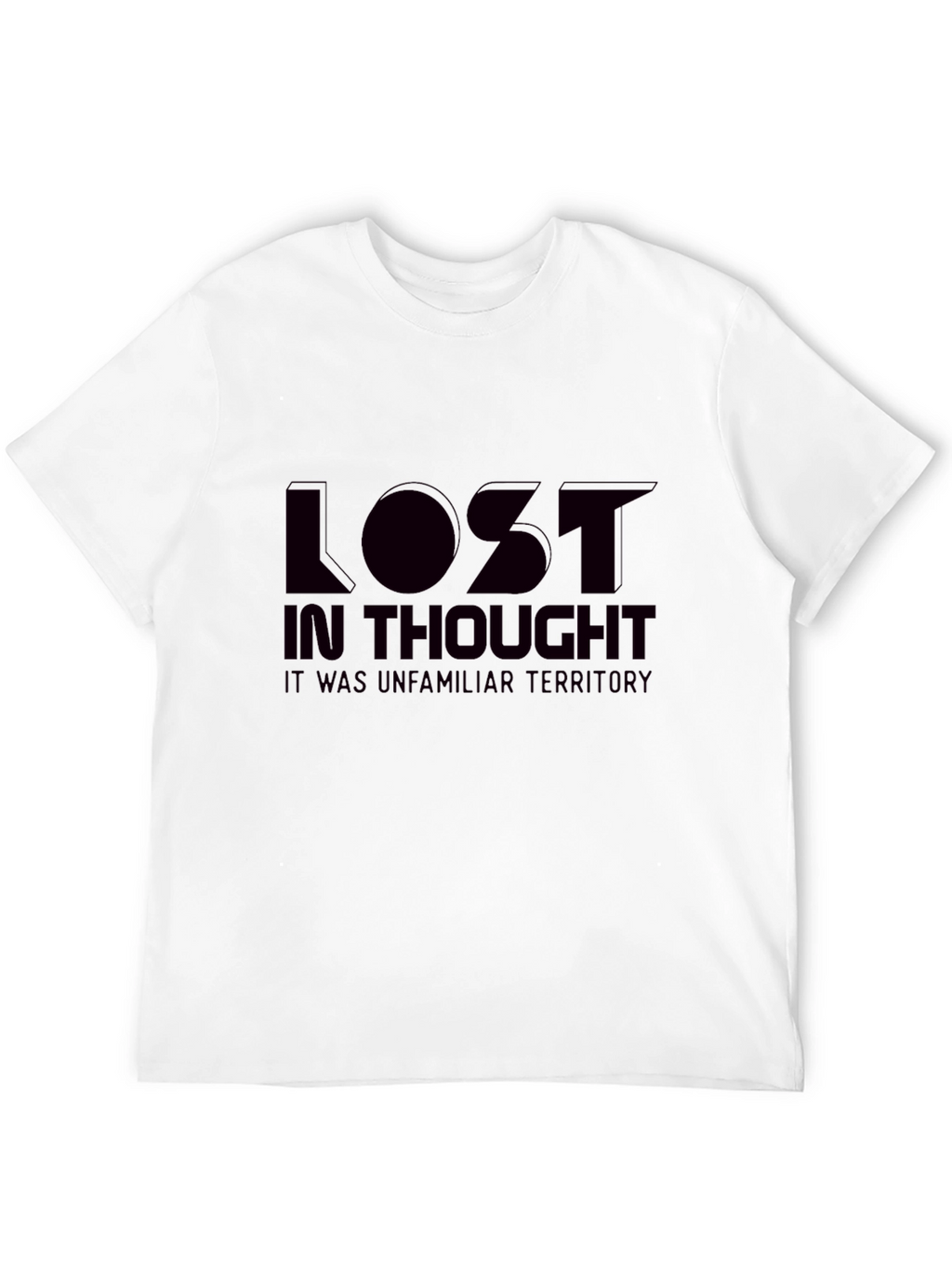 Lost in Thought Graphic T-Shirt