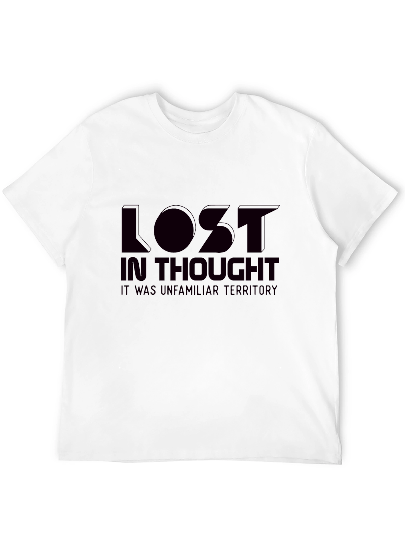 Lost in Thought Graphic T-Shirt