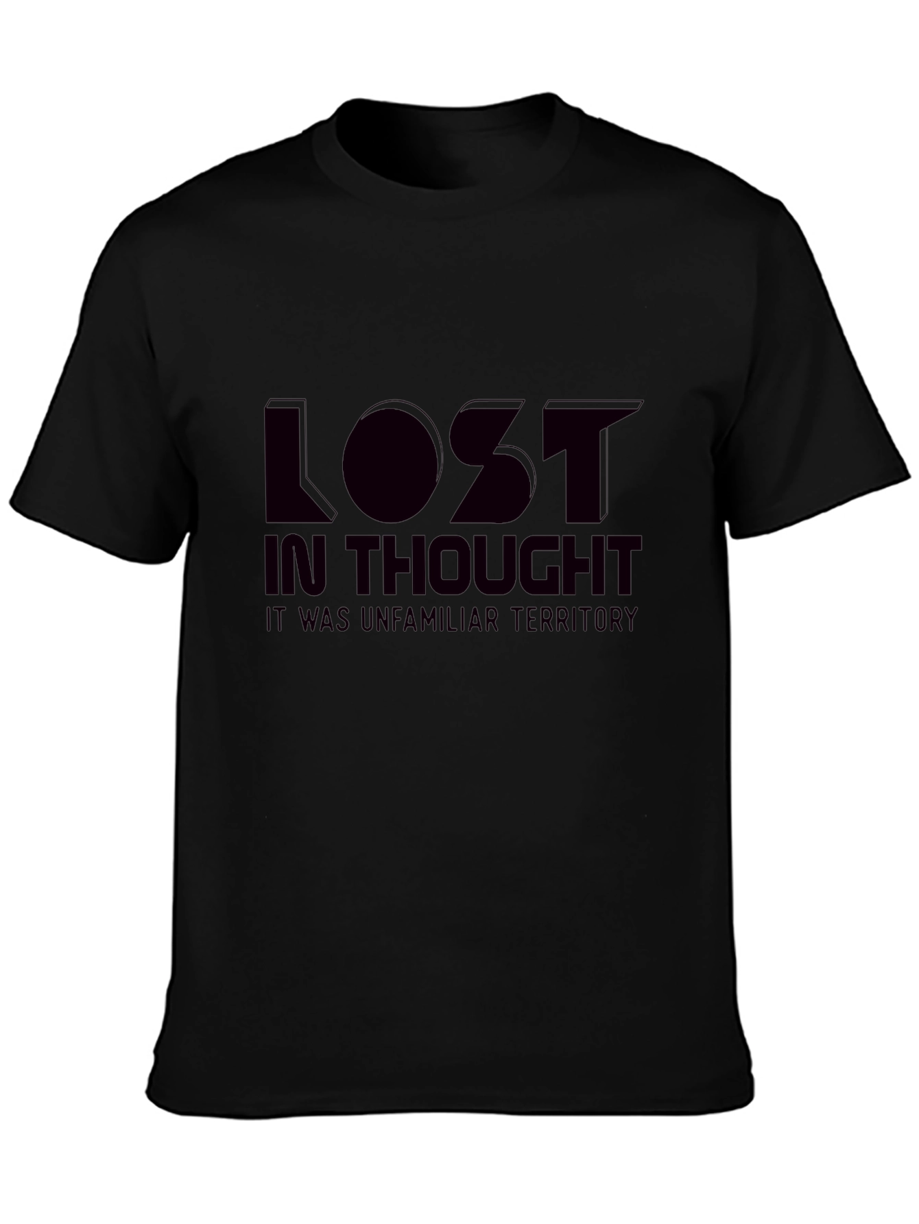 Lost in Thought Graphic T-Shirt