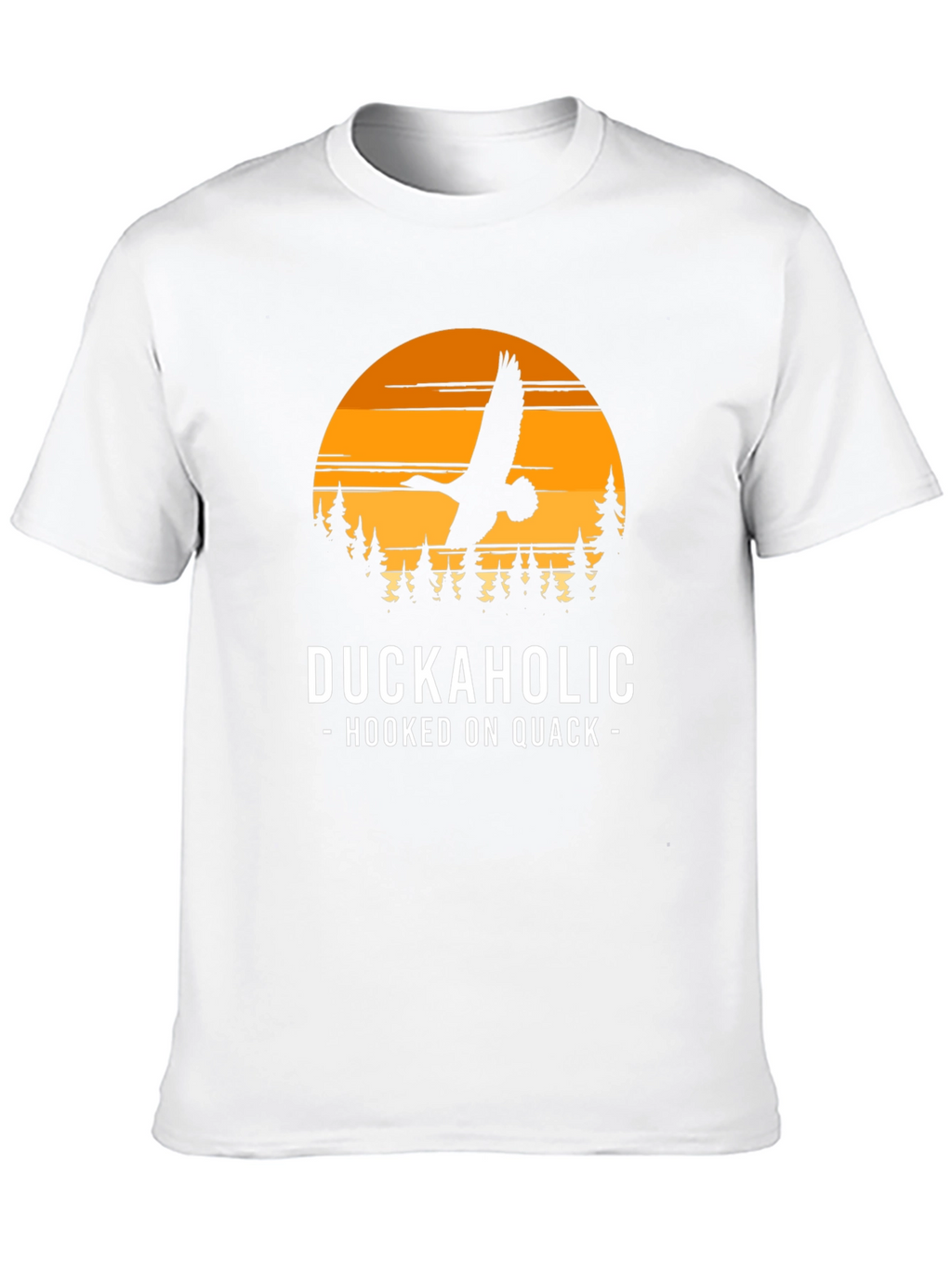 Duckaholic T-Shirt - Hooked On Quack Graphic Tee
