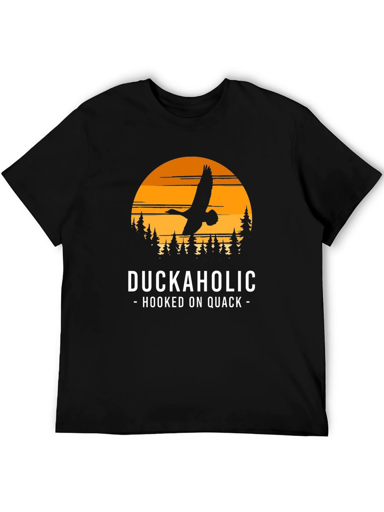 Duckaholic T-Shirt - Hooked On Quack Graphic Tee