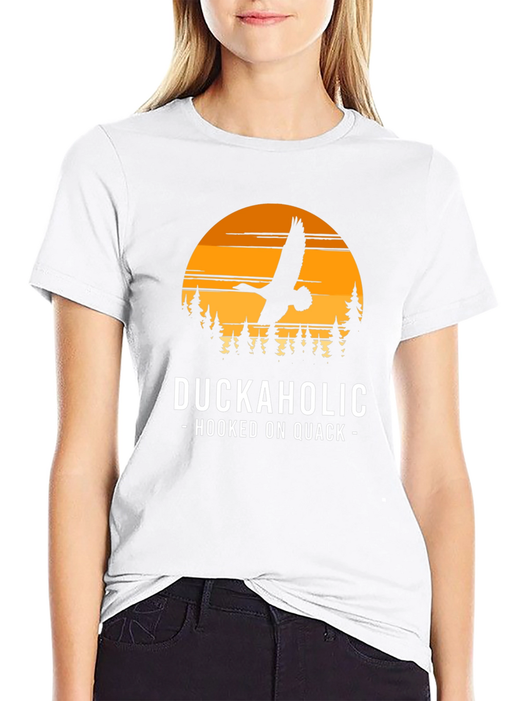 Duckaholic T-Shirt - Hooked On Quack Graphic Tee