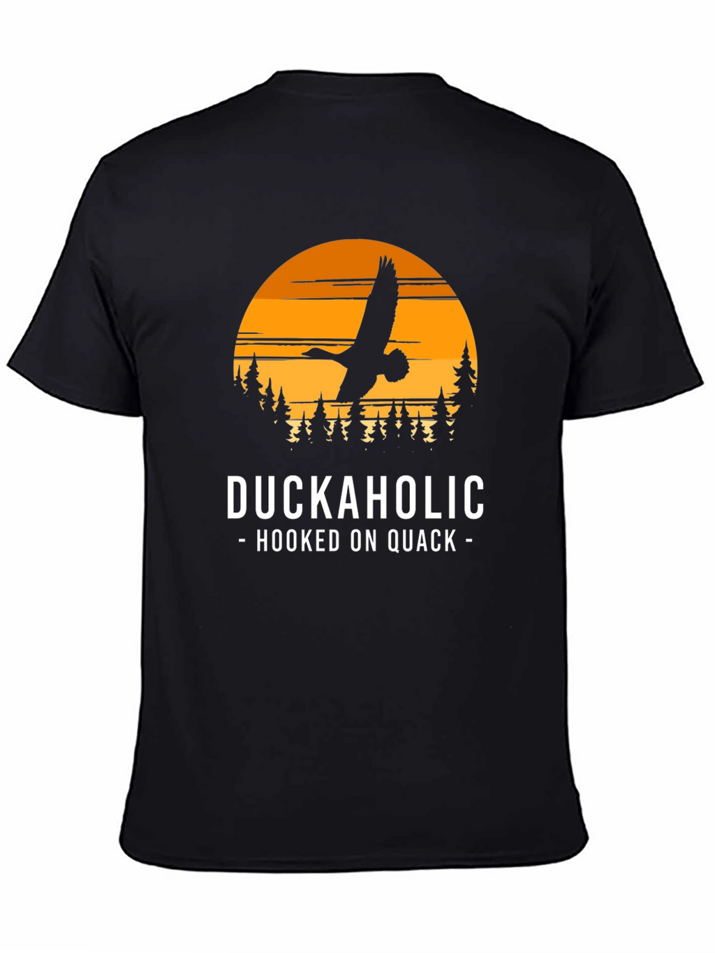 Duckaholic T-Shirt - Hooked On Quack Graphic Tee