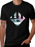 Just Chilling Tee - Abstract Landscape Design