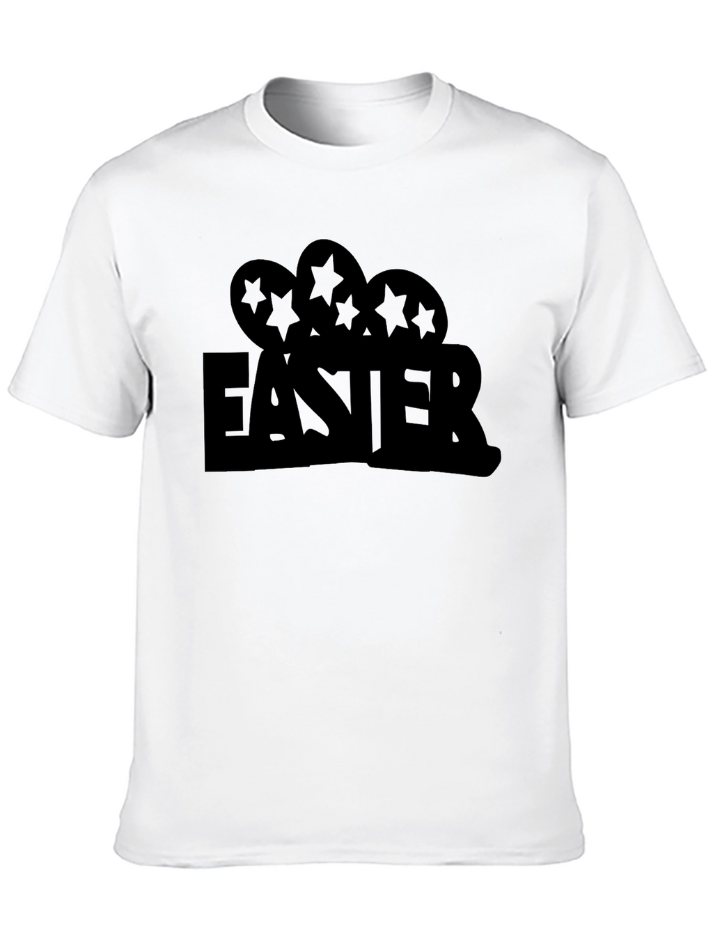 Easter Egg T-Shirt - Black Holiday Tee