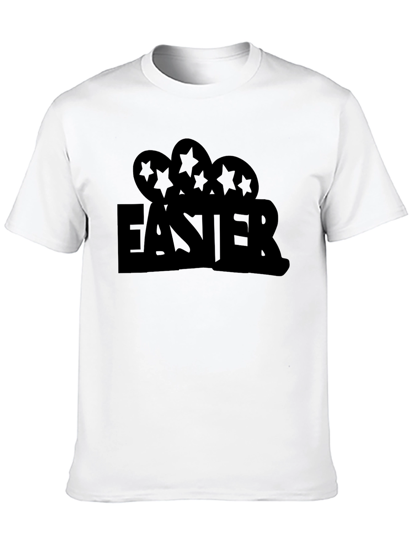 Easter Egg T-Shirt - Black Holiday Tee