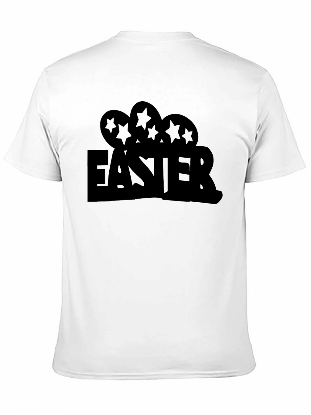 Easter Egg T-Shirt - Black Holiday Tee