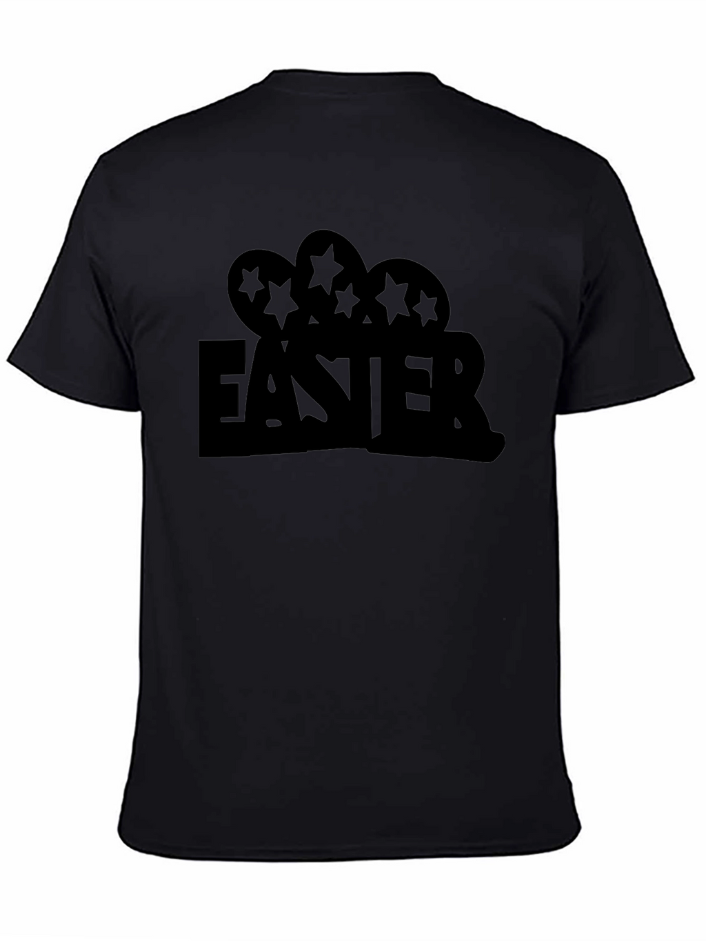 Easter Egg T-Shirt - Black Holiday Tee