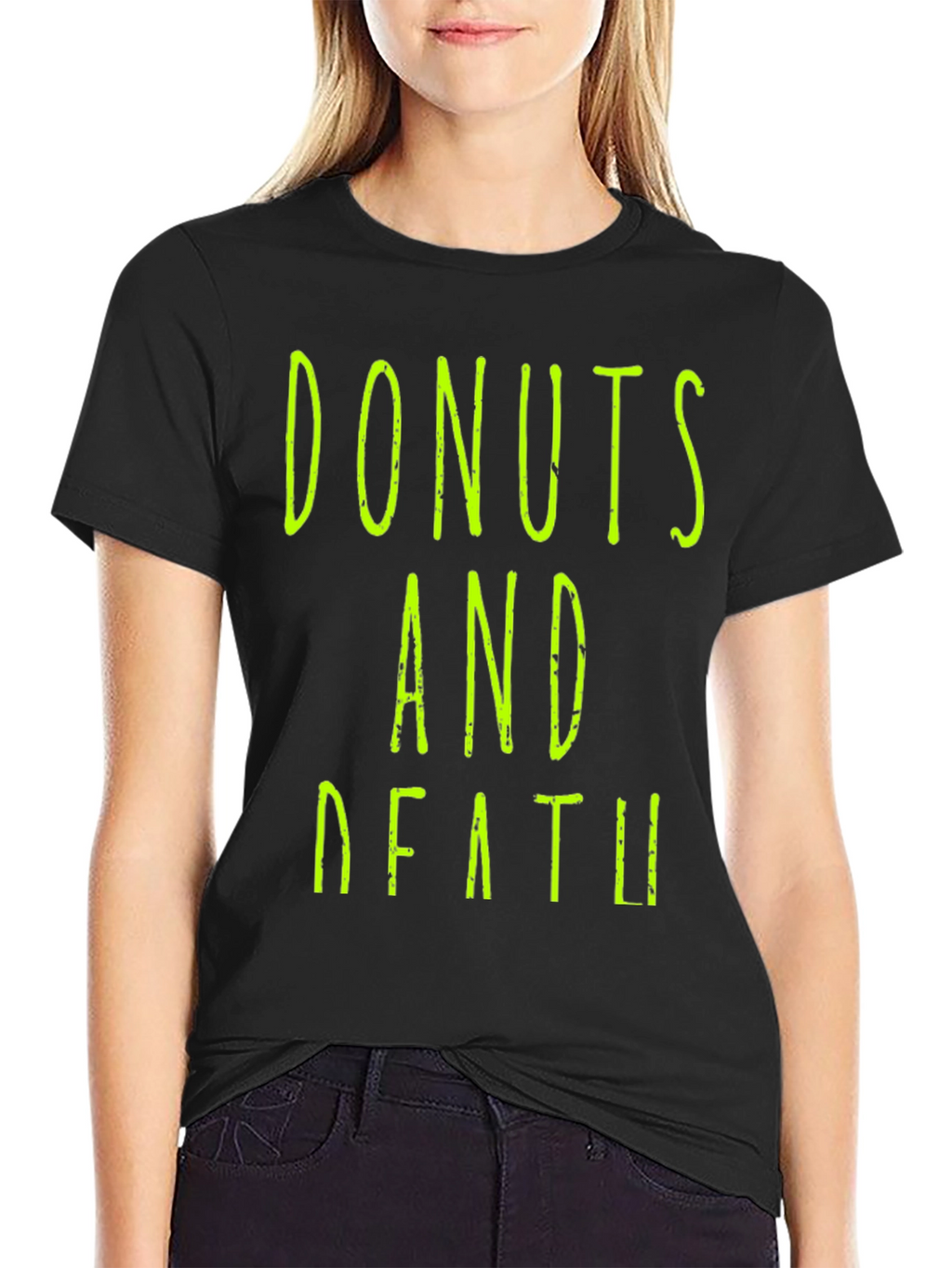 Donuts And Death Graphic Tee