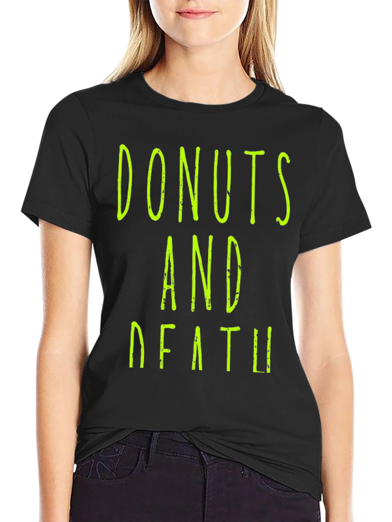 Donuts And Death Graphic Tee