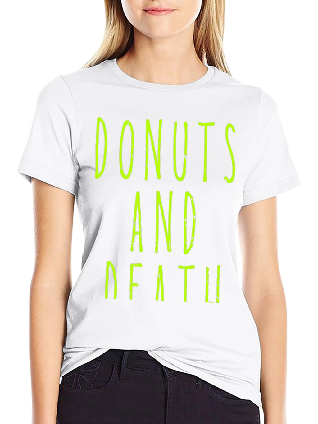 Donuts And Death Graphic Tee