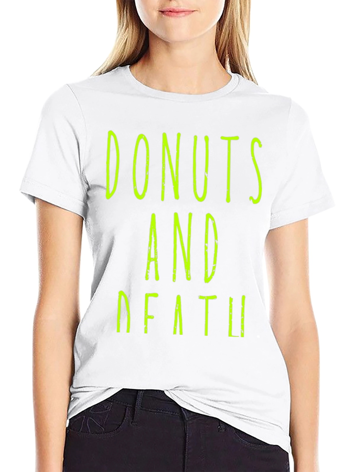 Donuts And Death Graphic Tee