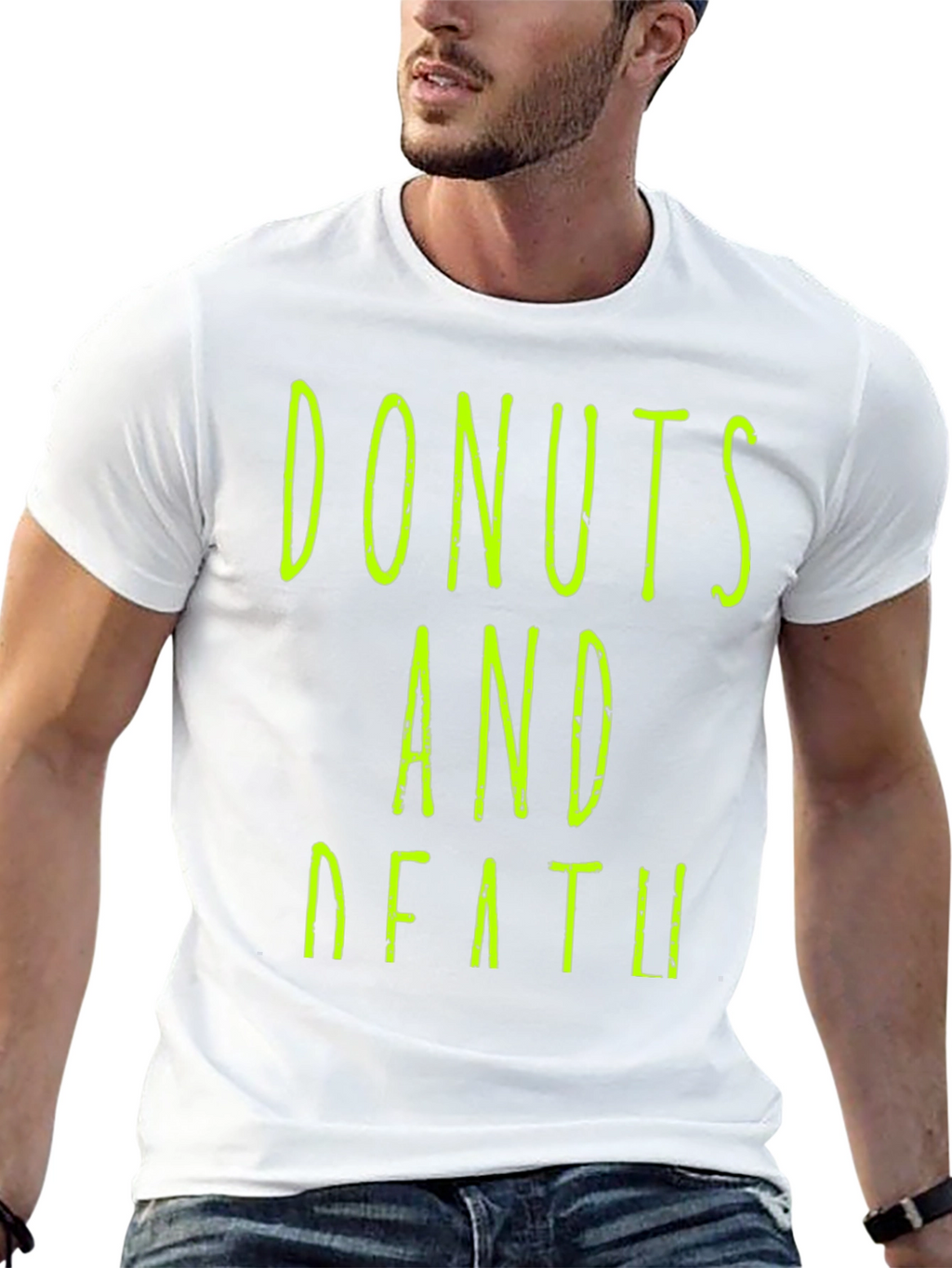Donuts And Death Graphic Tee